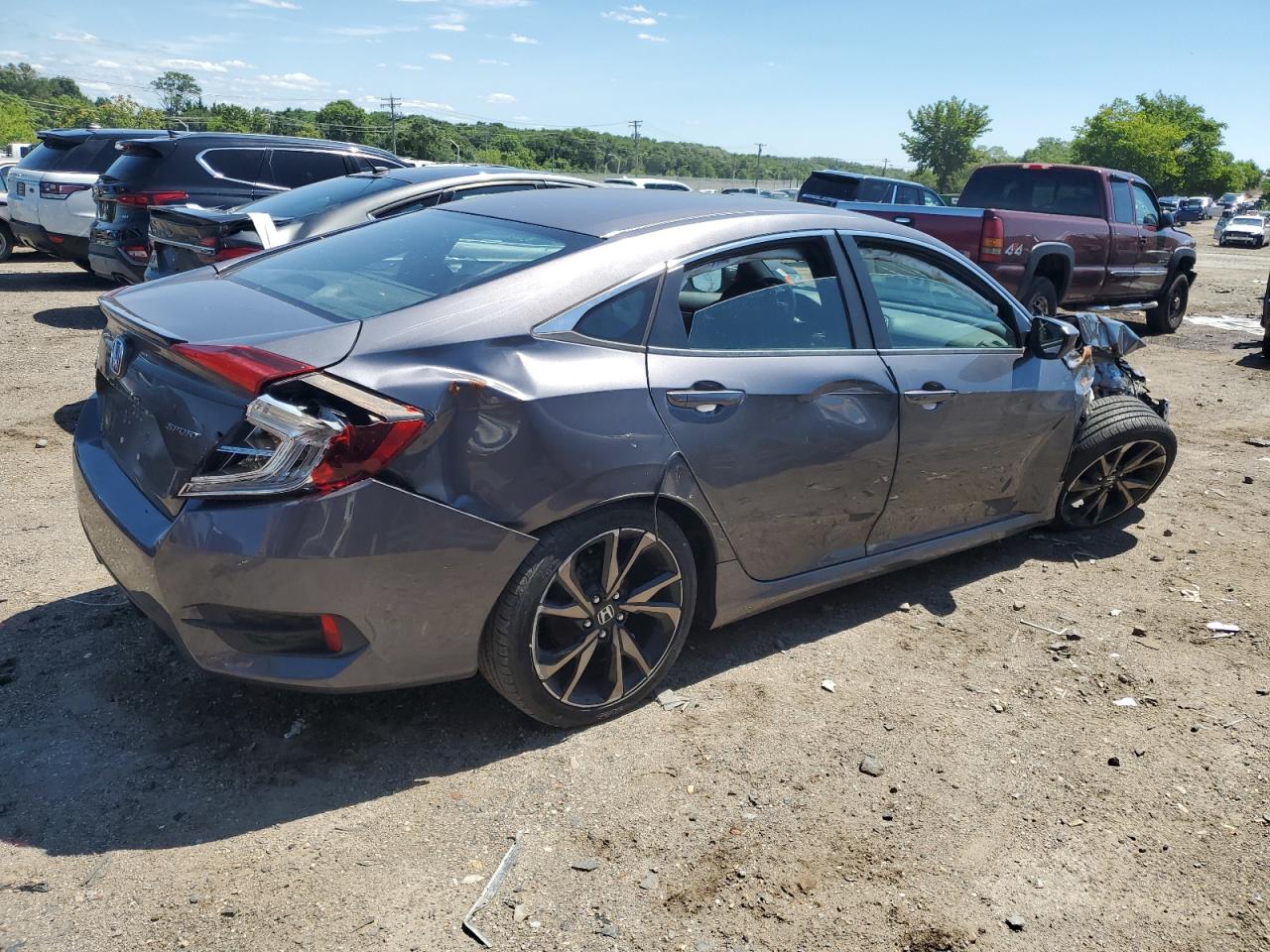 2019 Honda Civic Sport vin: 2HGFC2F80KH557579