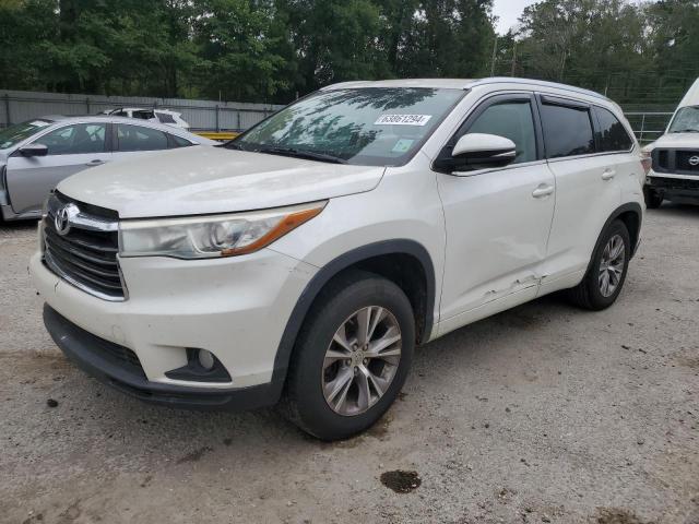 VIN 5TDKKRFH3FS089802 2015 Toyota Highlander, Xle no.1