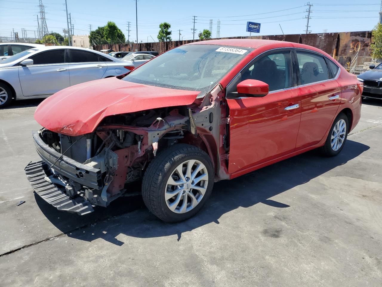 2018 Nissan Sentra S vin: 3N1AB7APXJY252870