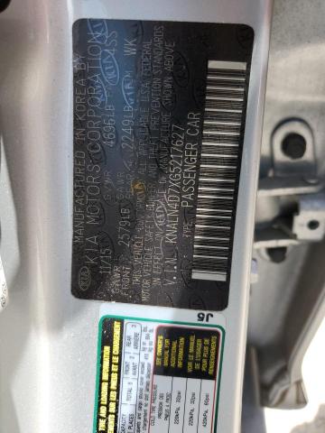 2016 KIA CADENZA LU - KNALN4D7XG5217627