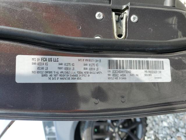 2019 DODGE CHARGER SX - 2C3CDXBG4KH732462