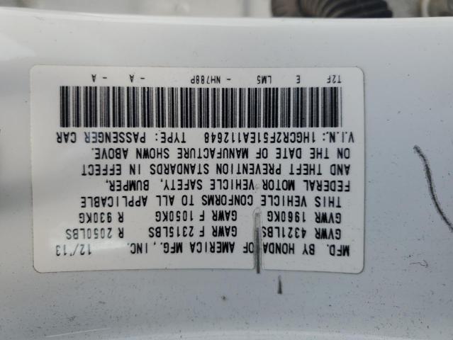 1HGCR2F51EA112648 2014 Honda Accord Sport