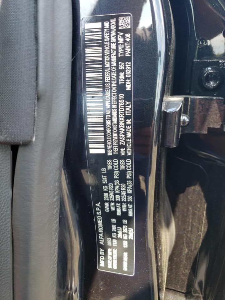 ZASPAKBNXR7D76510 2024 Alfa Romeo Stelvio Ti