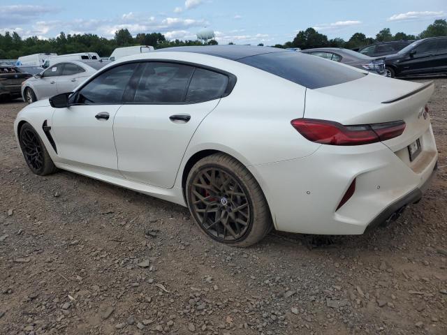 BMW M8 2022 white  gas WBSGV0C02NCG77628 photo #3