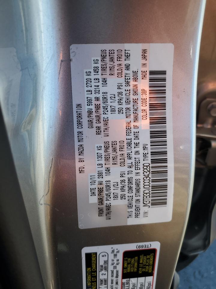 JM3TB3CV0C0343290 2012 Mazda Cx-9