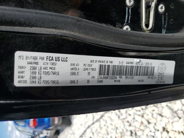 2015 JEEP PATRIOT 1C4NJRAB0FD332934