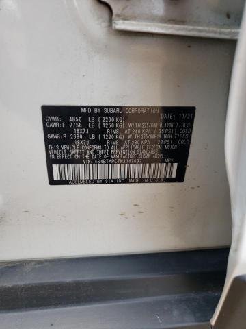 2022 SUBARU OUTBACK TO - 4S4BTAPC7N3147097