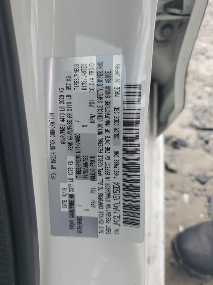 JM1GL1VM1L1515904 2020 Mazda 6 Touring