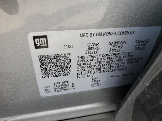 2024 CHEVROLET TRAX 2RS KL77LJE24RC162681