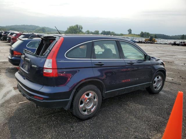 HONDA CR-V LX 2011 blue 4dr spor gas 5J6RE4H38BL014707 photo #4