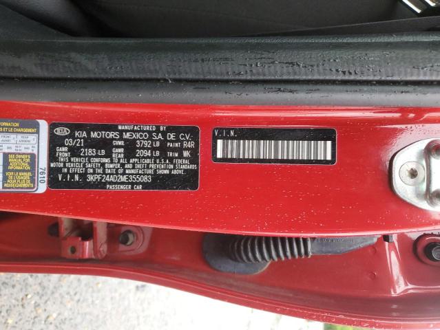2021 KIA FORTE FE - 3KPF24AD2ME355083