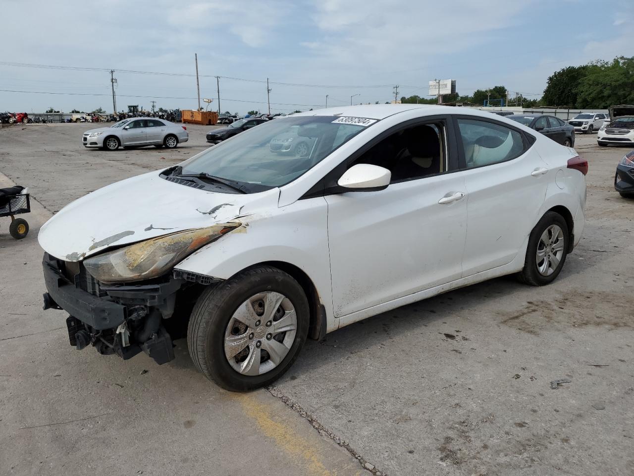  Salvage Hyundai ELANTRA