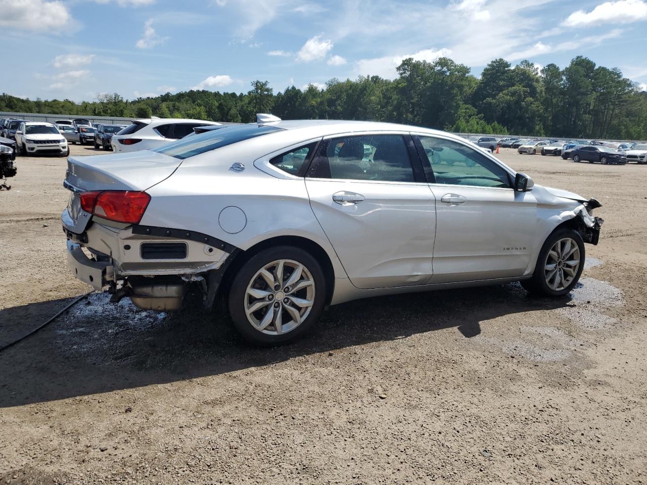 CHEVROLET IMPALA LT 2016 silver  gas 2G1115S37G9169236 photo #4