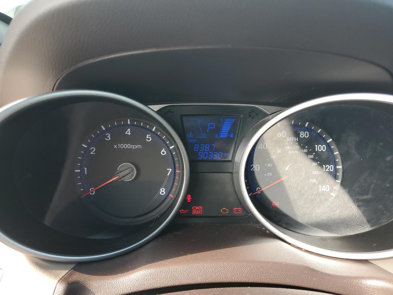 KM8JU3AG2EU926823 2014 Hyundai Tucson Gls