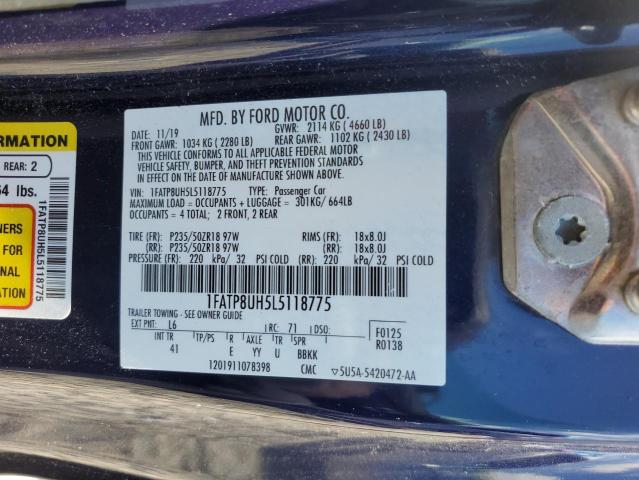 1FATP8UH5L5118775 Ford All Models MUSTANG 13