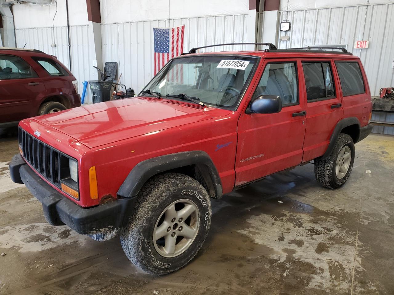 1J4FJ68SXVL504300 1997 Jeep Cherokee Sport