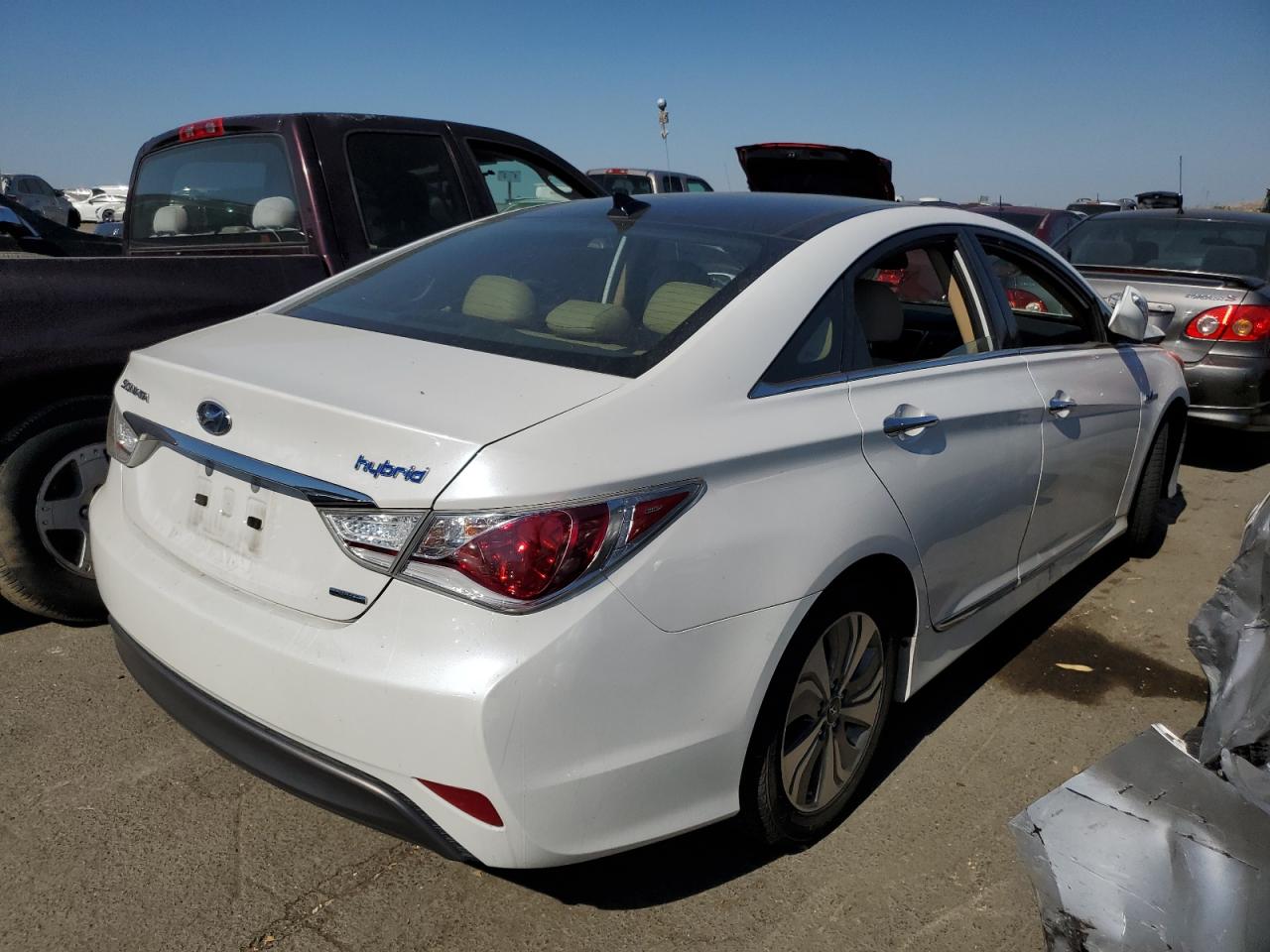 KMHEC4A41FA129918 2015 Hyundai Sonata Hybrid