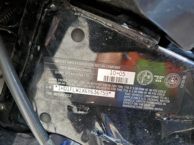 2006 HARLEY-DAVIDSON FLHTCUI SH 1HD1FLW1X6Y636759