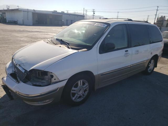 FORD WINDSTAR S 2001 white  gas 2FMDA53401BA76369 photo #1