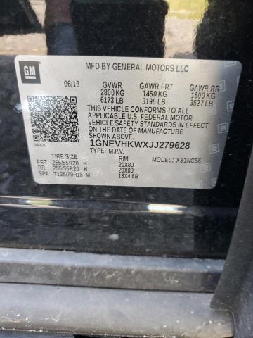 2018 CHEVROLET TRAVERSE L - 1GNEVHKWXJJ279628