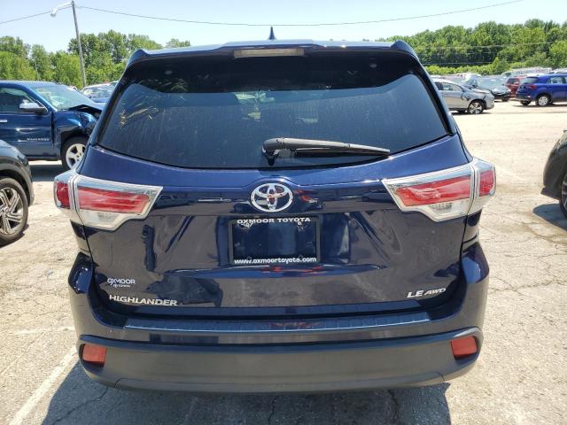 VIN 5TDBKRFH8GS346096 2016 Toyota Highlander, LE no.6