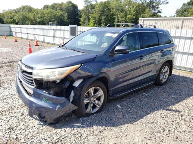 VIN 5TDDKRFH3FS125710 2015 Toyota Highlander, Limited no.1