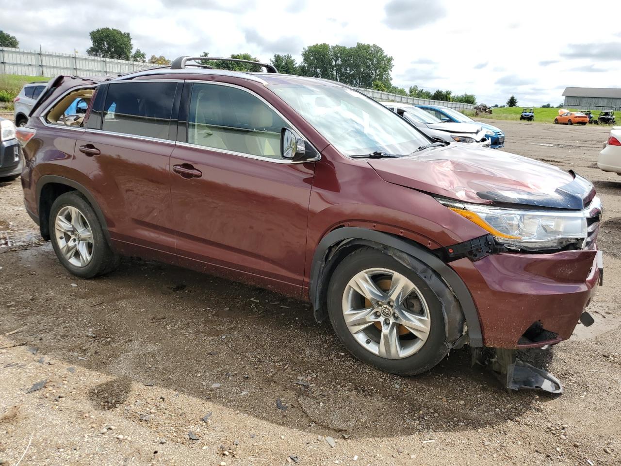 2016 Toyota Highlander Limited vin: 5TDDKRFH8GS251479