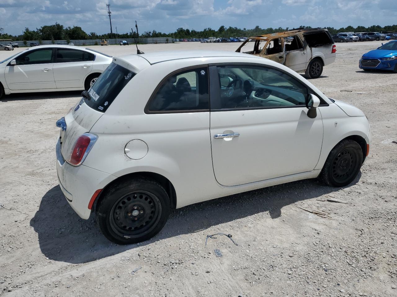 2012 Fiat 500 Pop vin: 3C3CFFAR9CT386389