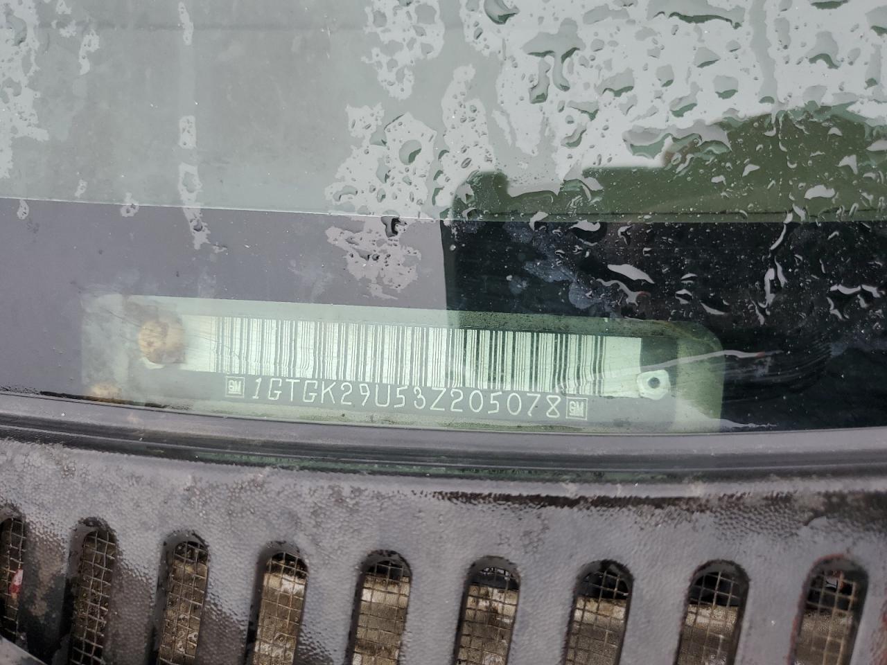 1GTGK29U53Z205078 2003 GMC New Sierra K2500