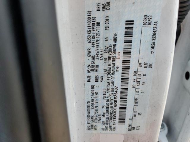 2024 FORD F350 SUPER - 1FT8W3DT6REE25407