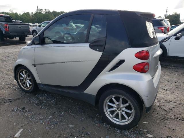 SMART FORTWO PAS 2009 silver  gas WMEEK31X59K211646 photo #3