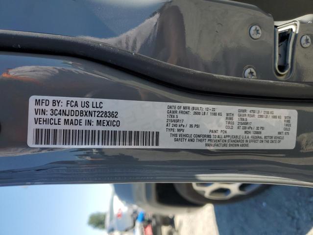 2022 JEEP COMPASS TR - 3C4NJDDBXNT228362