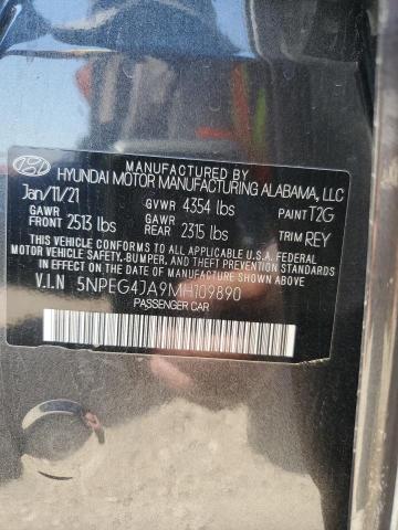 2021 HYUNDAI SONATA SE - 5NPEG4JA9MH109890