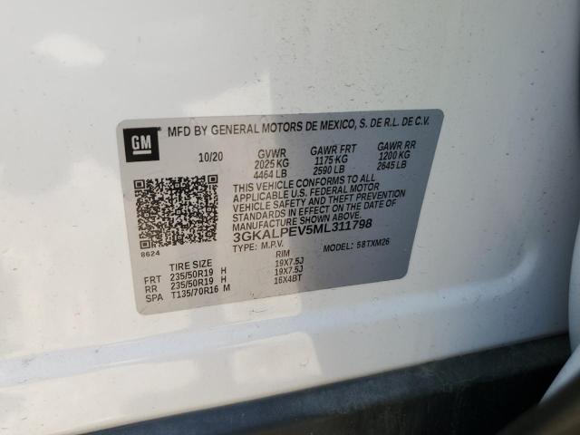 2021 GMC Terrain Slt VIN: 3GKALPEV5ML311798 Lot: 62731184