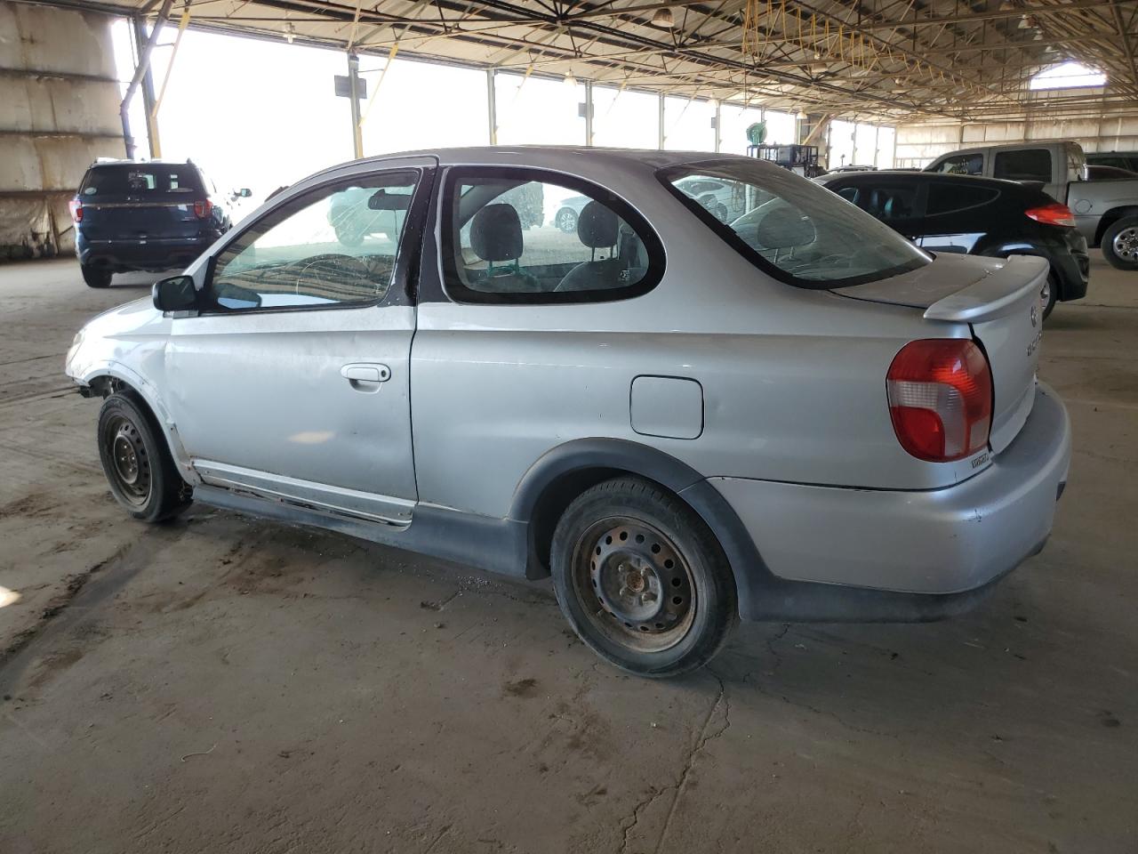 TOYOTA ECHO 2001 silver  gas JTDAT123820212057 photo #3