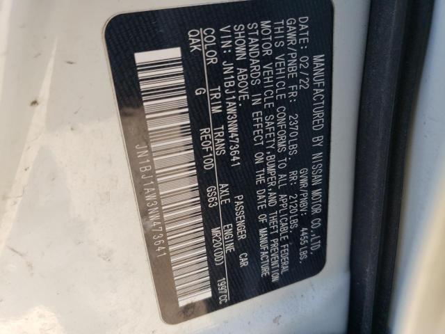 2022 NISSAN ROGUE SPOR - JN1BJ1AW3NW473641