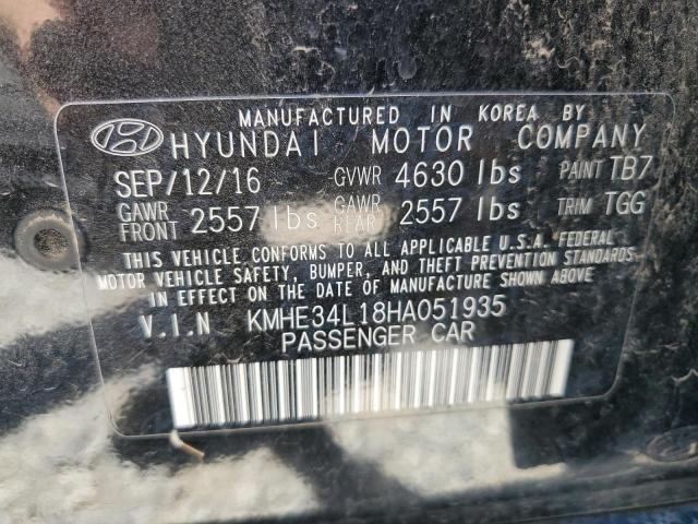 KMHE34L18HA051935 2017 HYUNDAI SONATA - Image 12