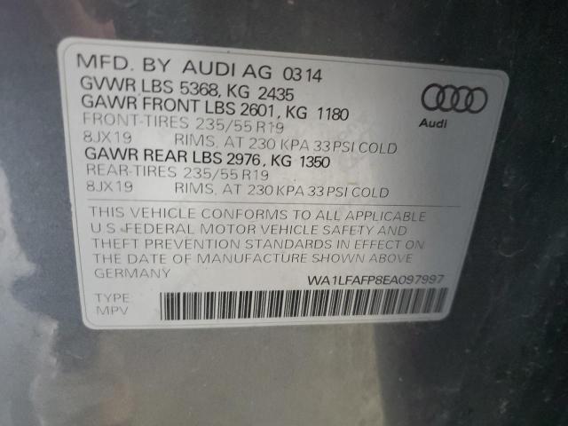 VIN WA1LFAFP8EA097997 2014 Audi Q5, Premium Plus no.13