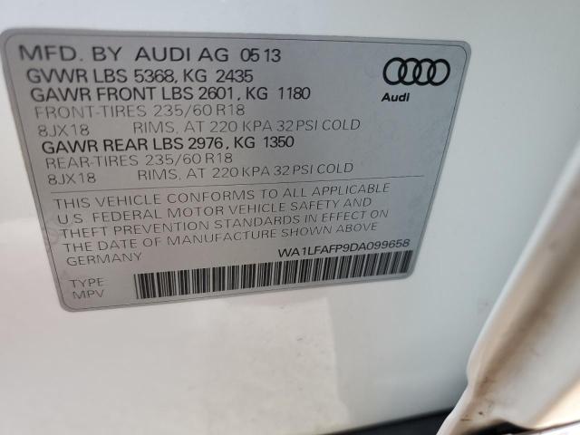 VIN WA1LFAFP9DA099658 2013 Audi Q5, Premium Plus no.13