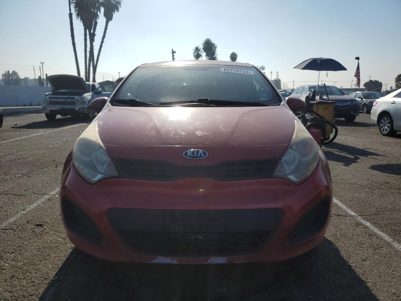 2013 Kia Rio Lx vin: KNADM5A32D6205752