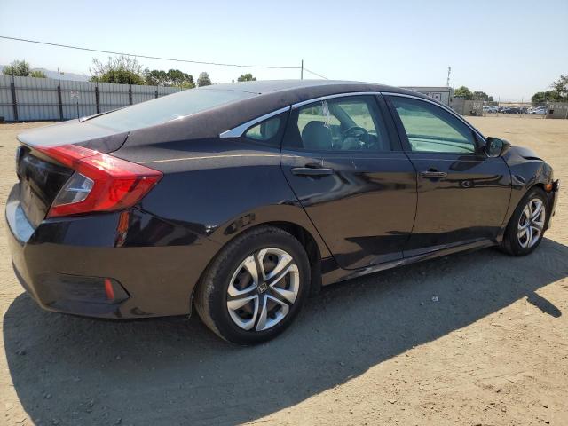 HONDA CIVIC LX 2016 black  gas 19XFC2F50GE041813 photo #4