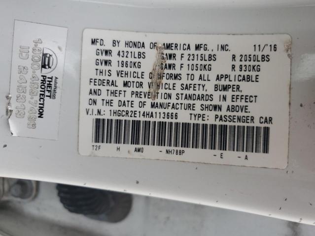 2017 HONDA ACCORD SPO - 1HGCR2E14HA113666