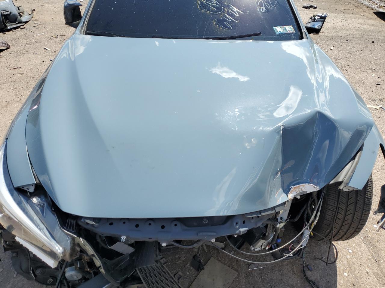 JN1FV7DRXMM880798 2021 Infiniti Q50 Red Sport 400