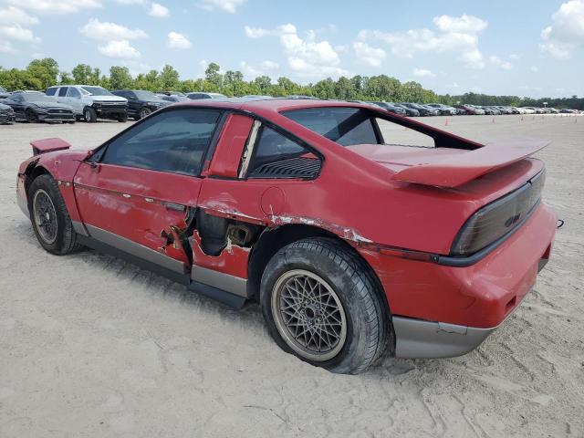 PONTIAC FIERO GT 1986 red coupe gas 1G2PG979XGP261791 photo #3