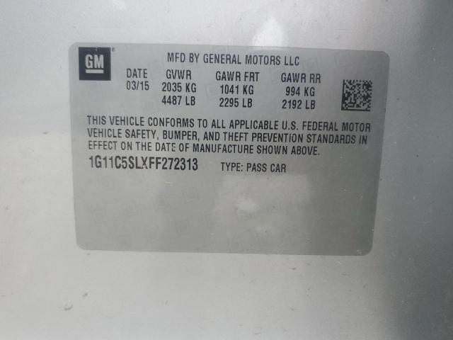 2015 CHEVROLET MALIBU 1LT - 1G11C5SLXFF272313