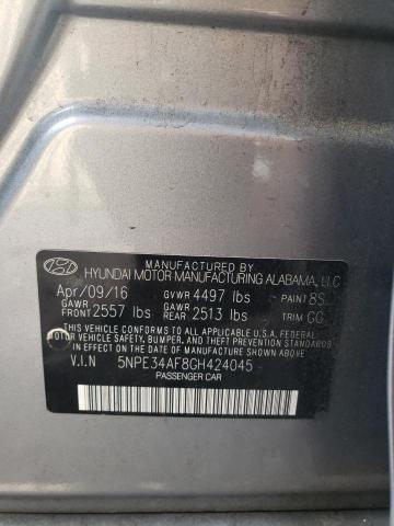 2016 HYUNDAI SONATA SPO - 5NPE34AF8GH424045