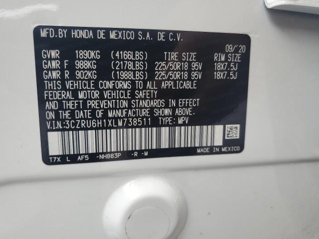 2020 HONDA HR-V SPORT - 3CZRU6H1XLM738511