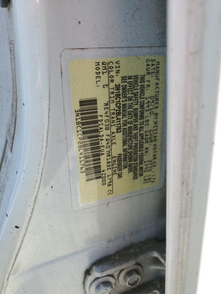 3N1BC1CP2BL411763 2011 Nissan Versa S