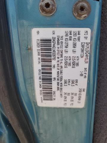 1999 Dodge Grand Caravan Se VIN: 2B4GP44G1XR328792 Lot: 61882284