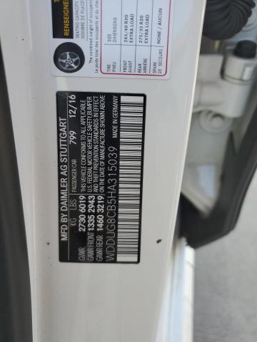 2017 MERCEDES-BENZ S 550 - WDDUG8CB5HA315039